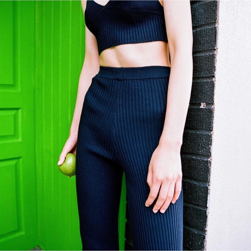 Uncle Studios Split Hem Pants - image 4